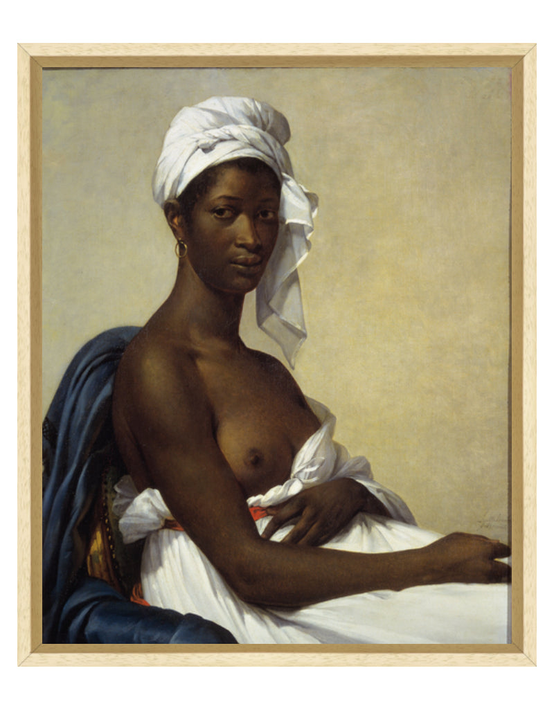 Portrait d'une femme noire - Marie-Guillemine Benoist