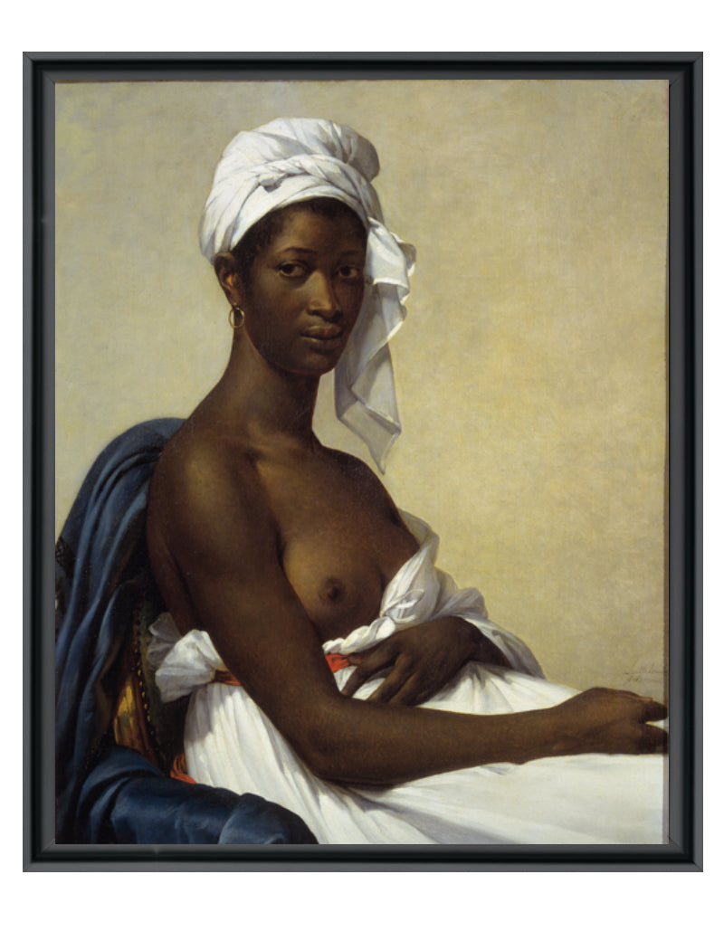 Portrait d'une femme noire - Marie-Guillemine Benoist