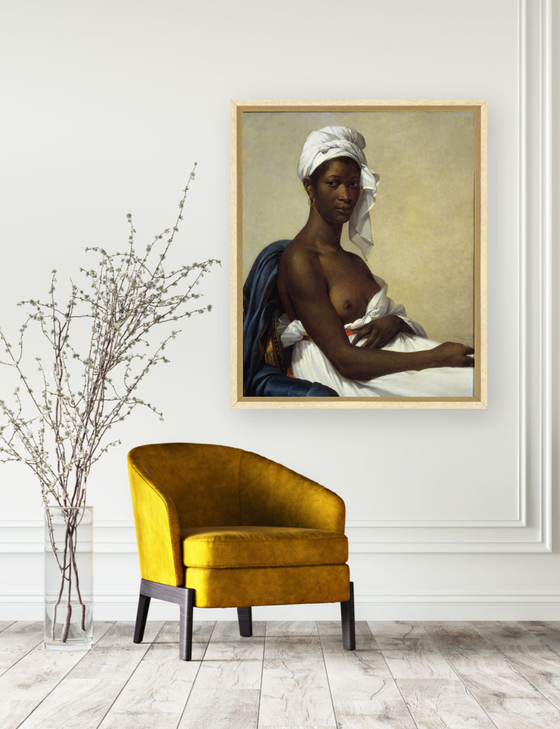 Portrait d'une femme noire - Marie-Guillemine Benoist