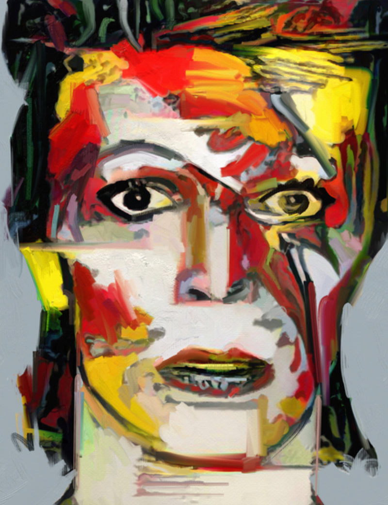 Faites vous livrer une reproduction haut de gamme de David Bowie par Mark Gordon pour votre décoration d'intérieur. Produit en France sur verre acrylique ou aluminium dibond, disponible en de multiples formats et à partir de 49,90 €. 