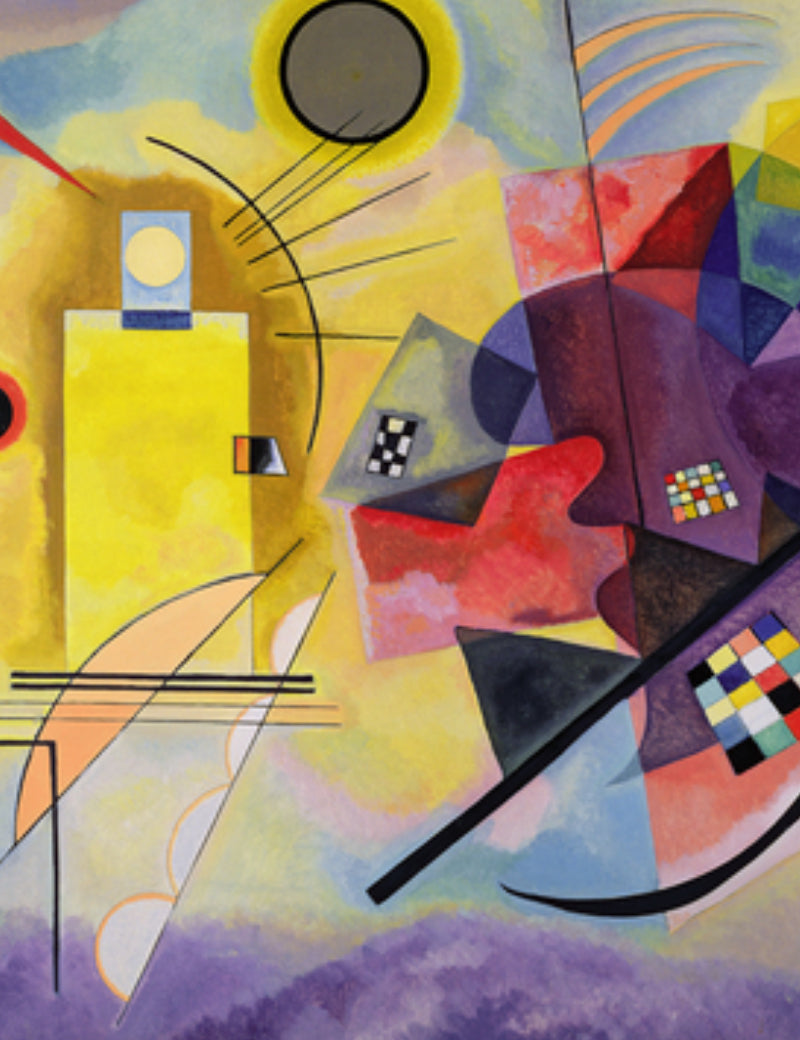 Faites vous livrer une reproduction haut de gamme de Jaune, Rouge, Bleu - Vassily Kandinsky pour votre décoration d'intérieur. Produit en France sur verre acrylique ou aluminium dibond, disponible en de multiples formats et à partir de 49,90 €. 